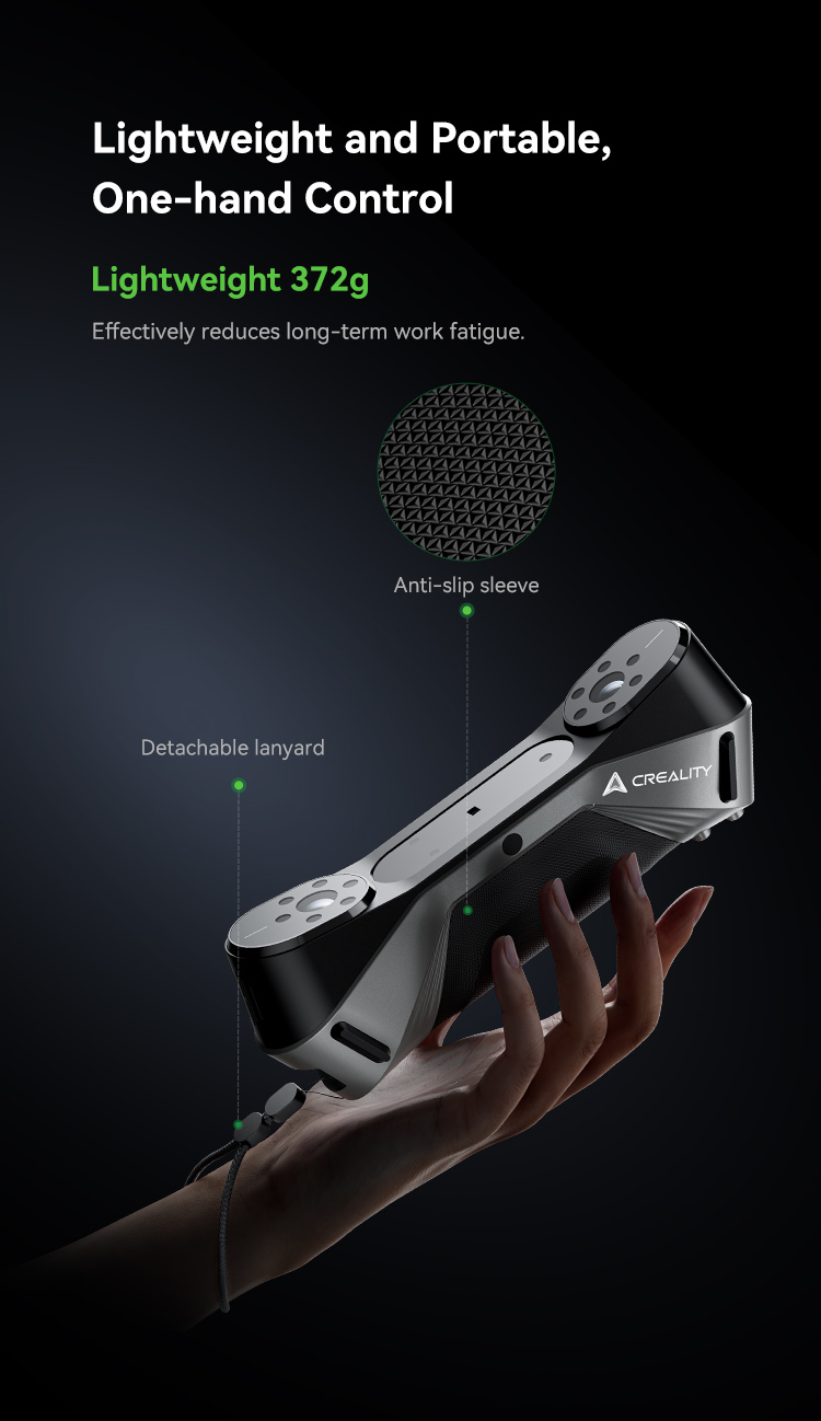 Creality CR-Scan Raptor 3D Scanner in Pakistan | Vertex 3D