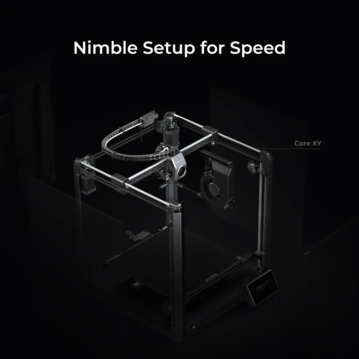 Creality Max Fastest 3d Printer in Pakistan Nimble Setup for Speed