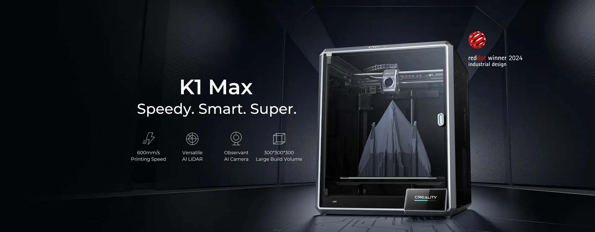 Creality K1 Max 3D Printer in Pakistan