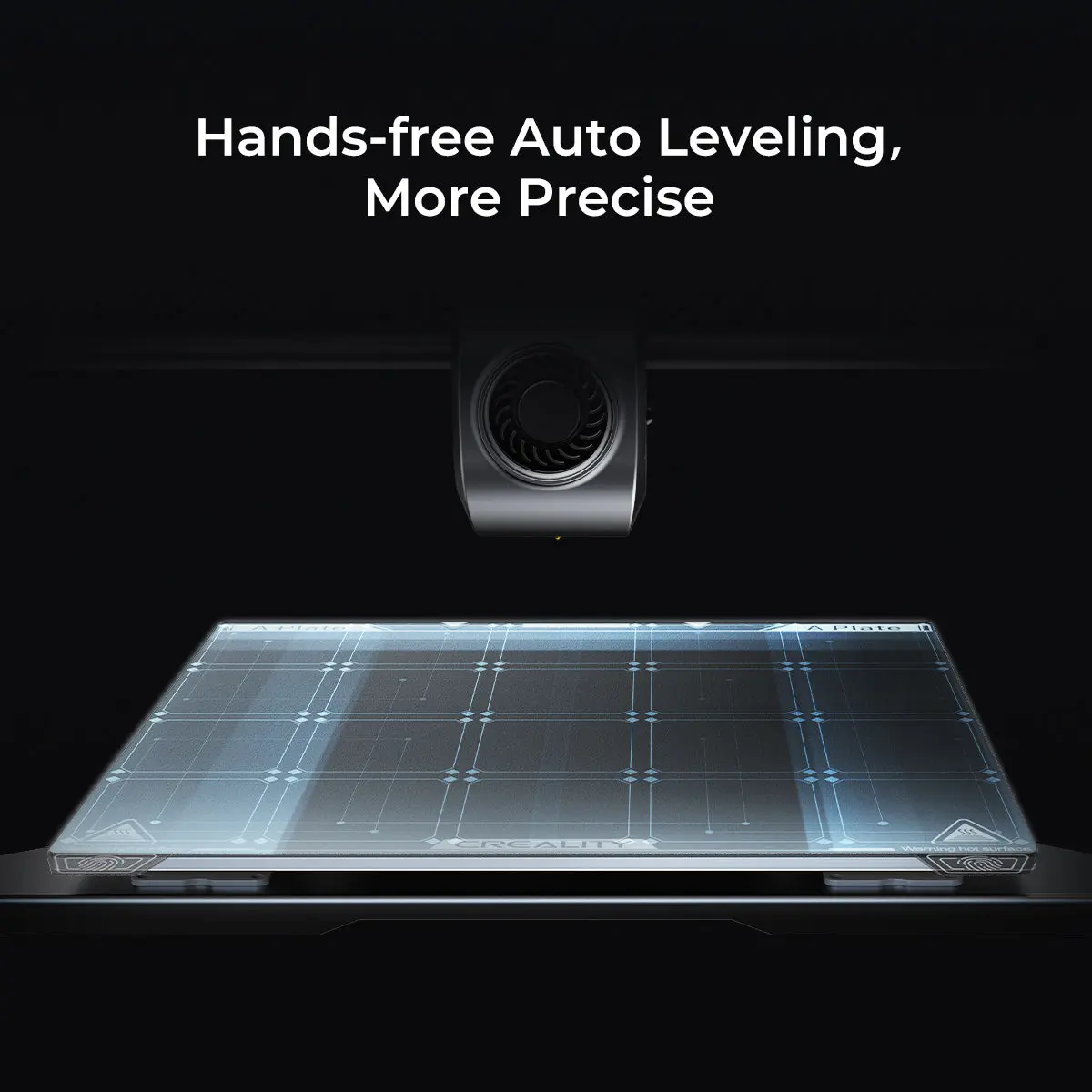 Crealfeatures Hands Free Auto Levelingity K1 Hands - Free Auto Leveling