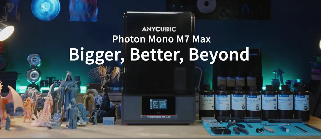 Anycubic Photon Mono M7 Max 3D Printer, Bigger, Better & Beyond