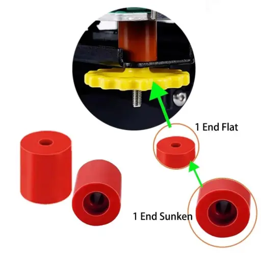 Hot Bed Leveling Column Silicone Solid Spacer