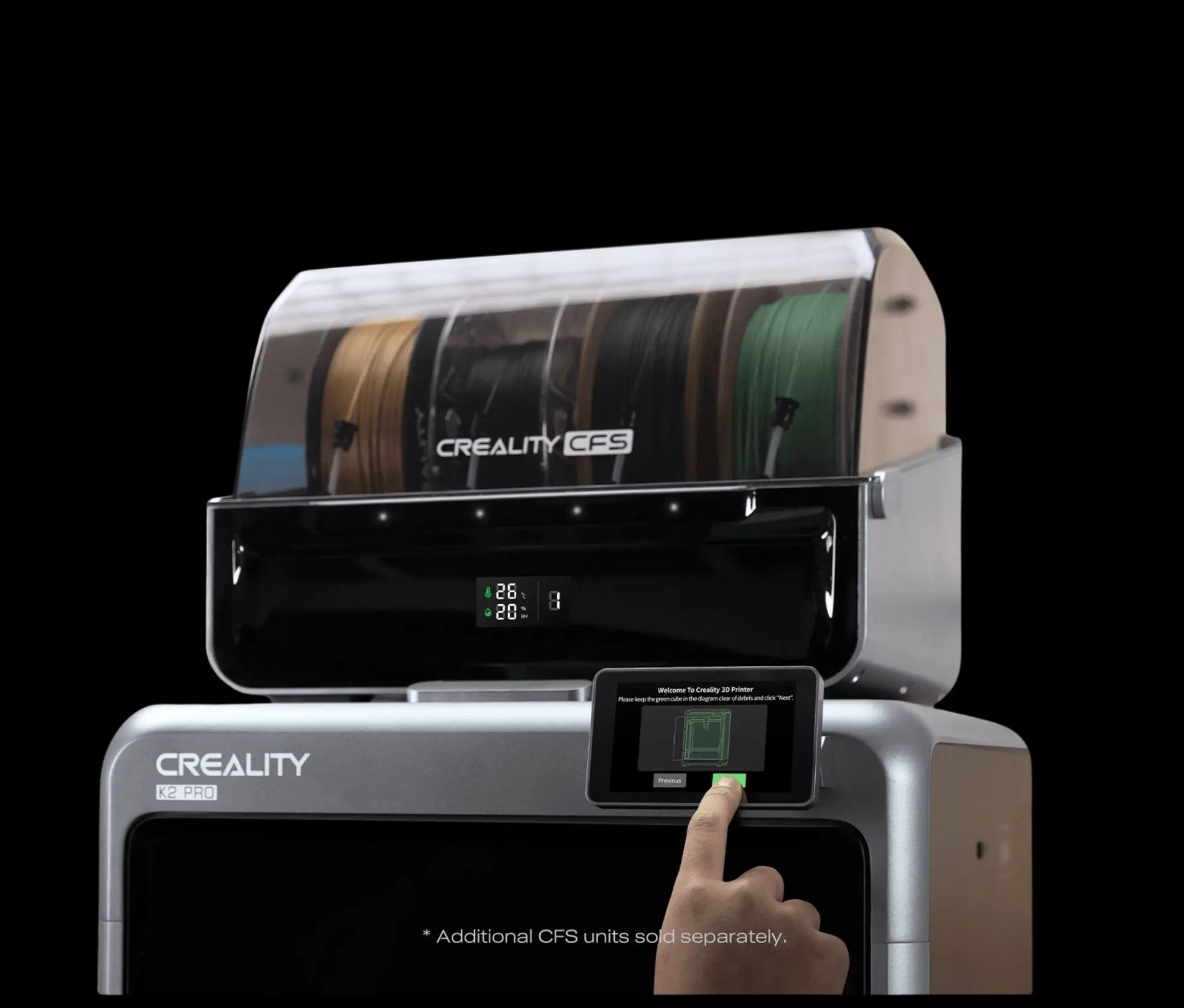 Creality K2 Pro Combo Prints Out Of The Box