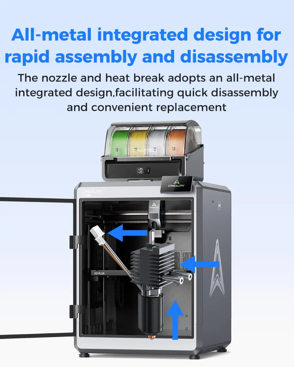 K2 Plus Ceramic Heating Block Kit