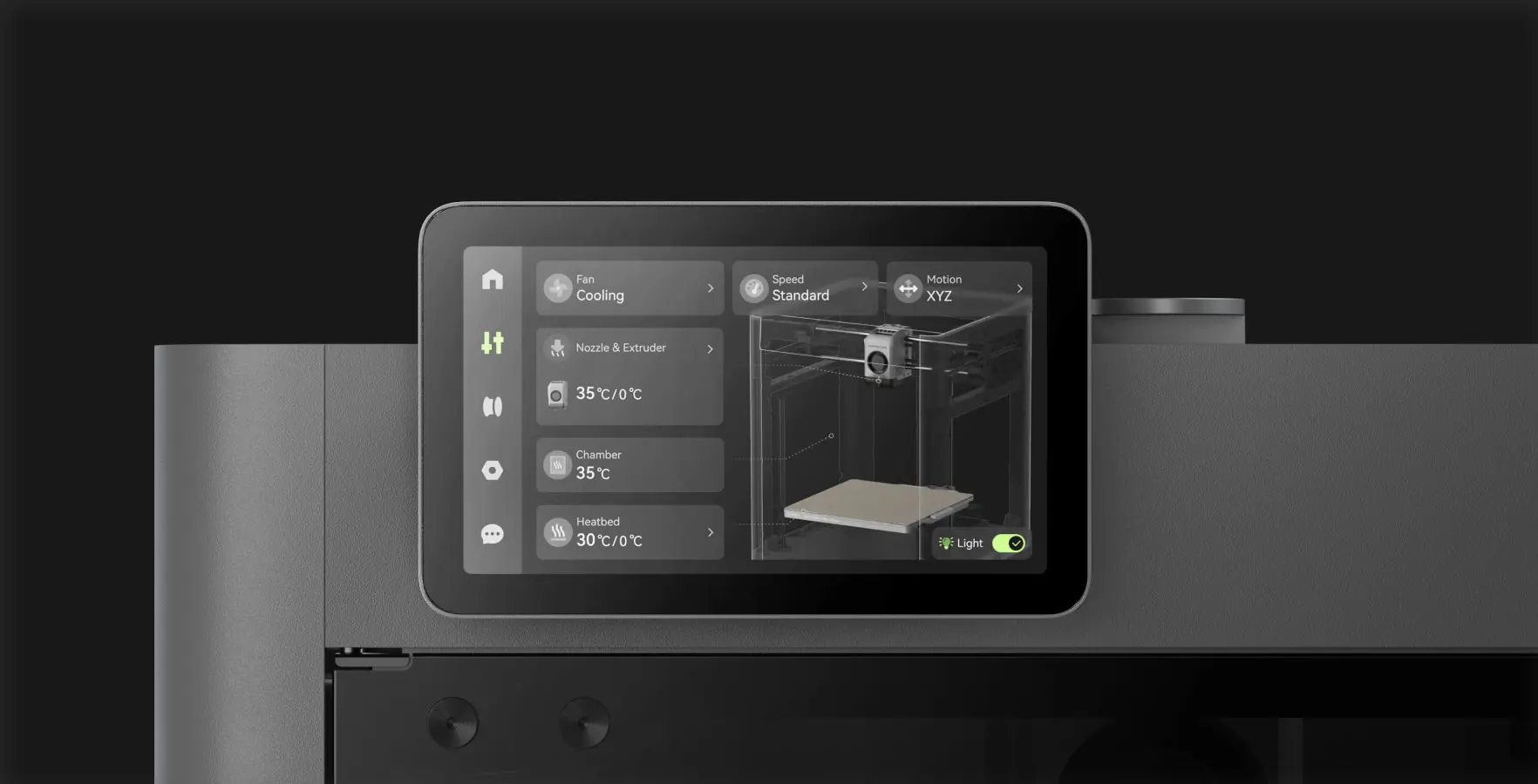 5-inch Refreshed Touchscreen