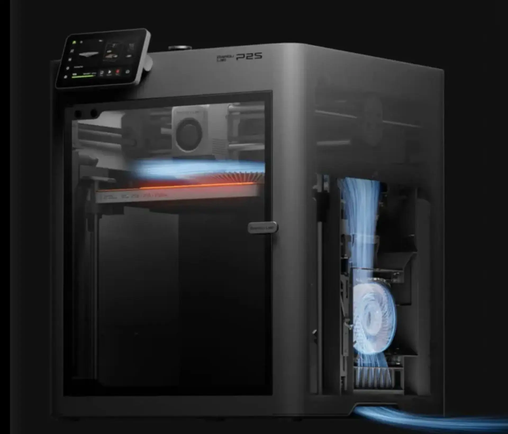 Bambu Lab P2S Adaptive Airflow System Adaptive Airflow System