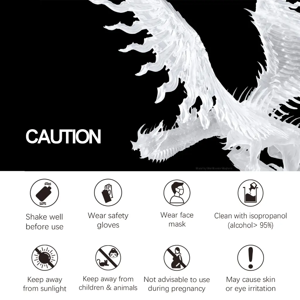 Jamg HE Standard Plus Resin 10k - The Standard Plus 10K resin from the Jamg He catalog of functional 3D printing resins is a rigid resin compatible with many open material LCD resin 3D printers