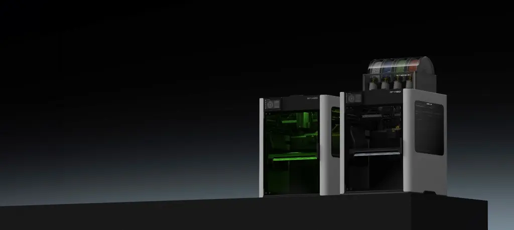Bambu Lab H2D 3D Printer with AMS; Dual Printheads