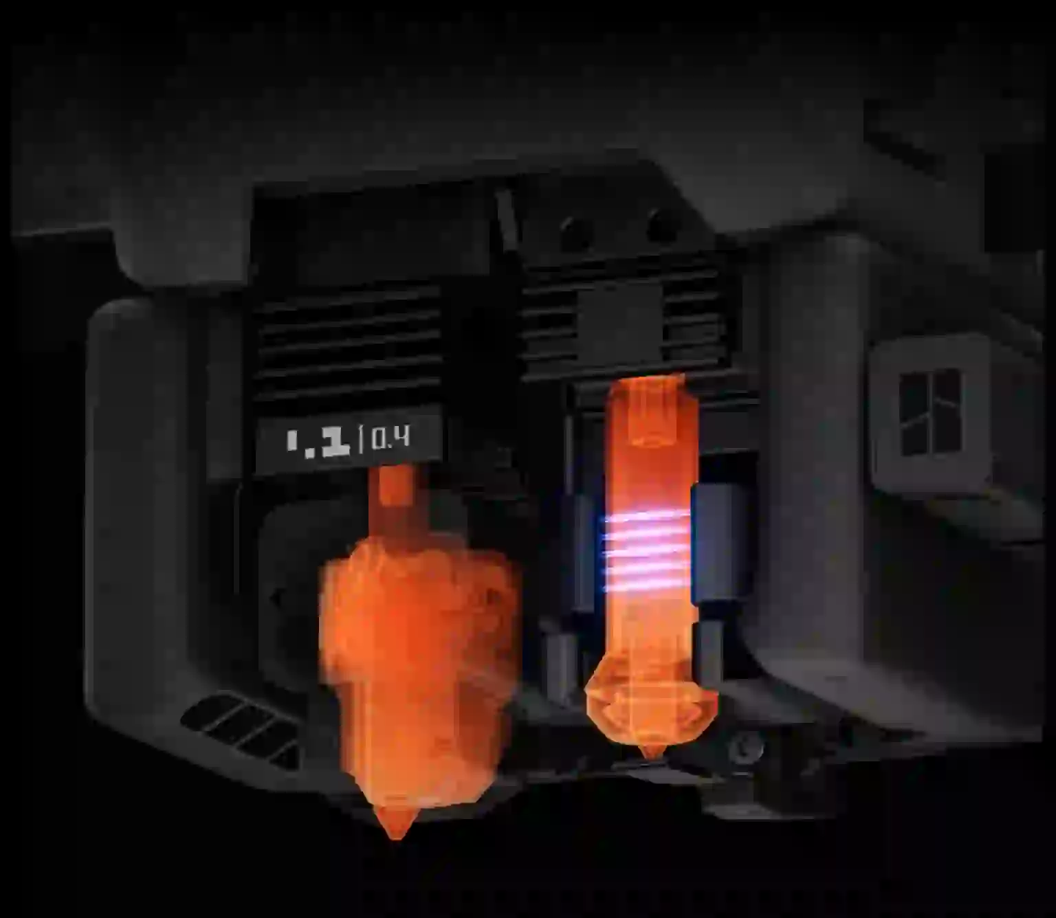 Bambu Lab H2C Active heated chamber