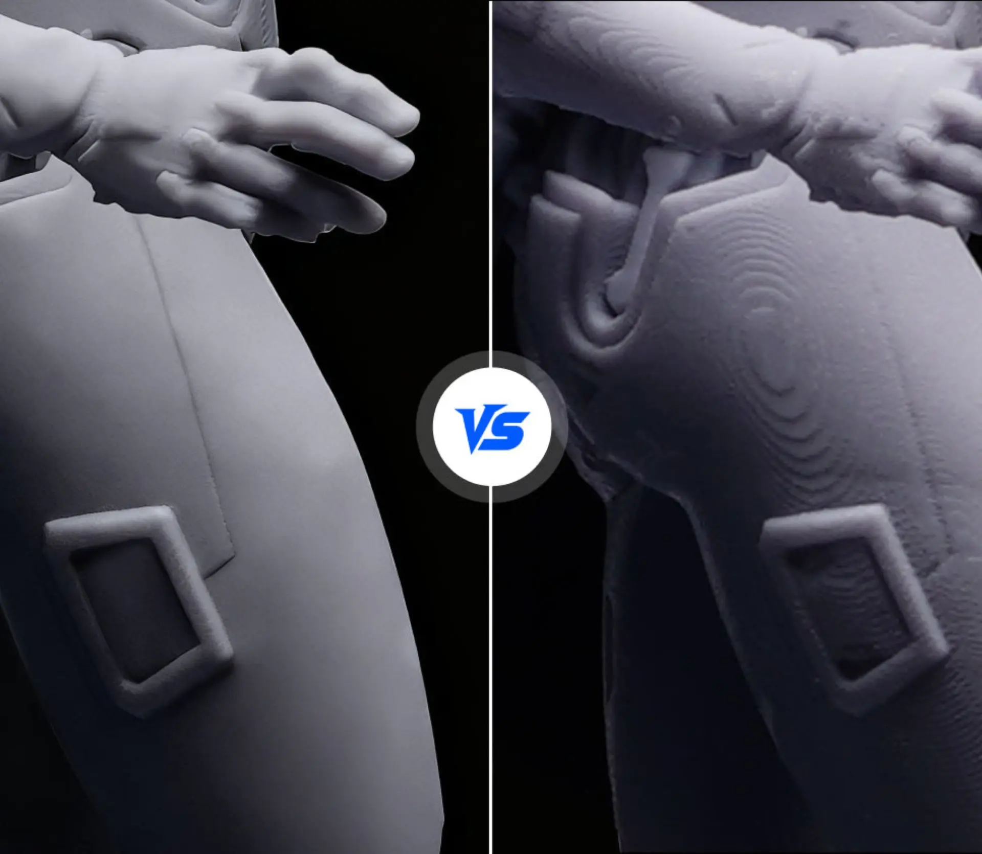 Anycubic Photon P1 gives smooth results and fine details