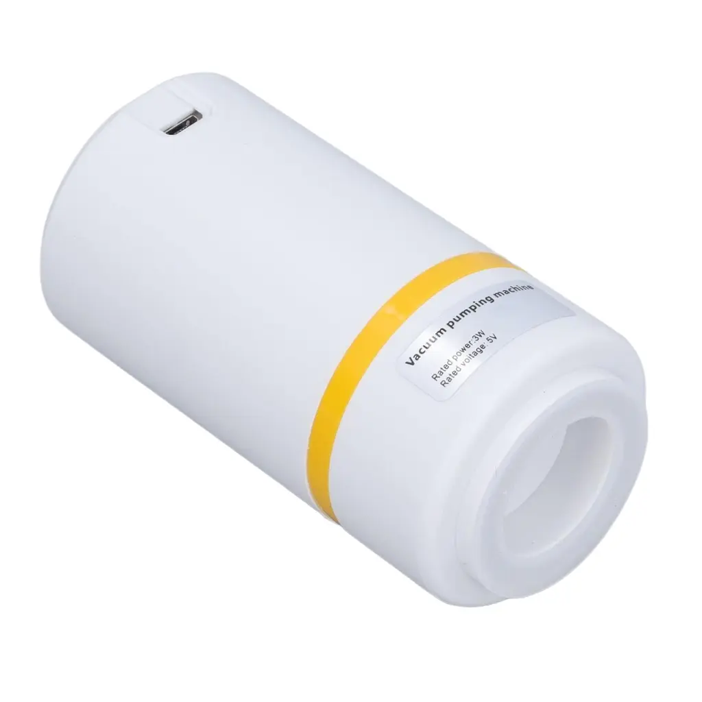 The suction power of the electric vacuum pump is strong and can quickly pump out the air from your storage bags or 3D printer filament bags. Just align the pump with the bag nozzle and press the power button for easy and efficient vacuum sealing.