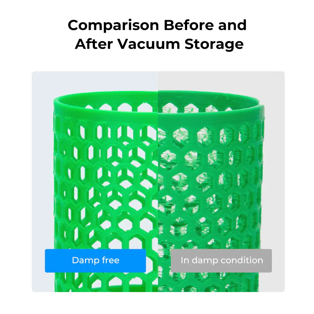 Vacuum Storage, Refuse Moisture