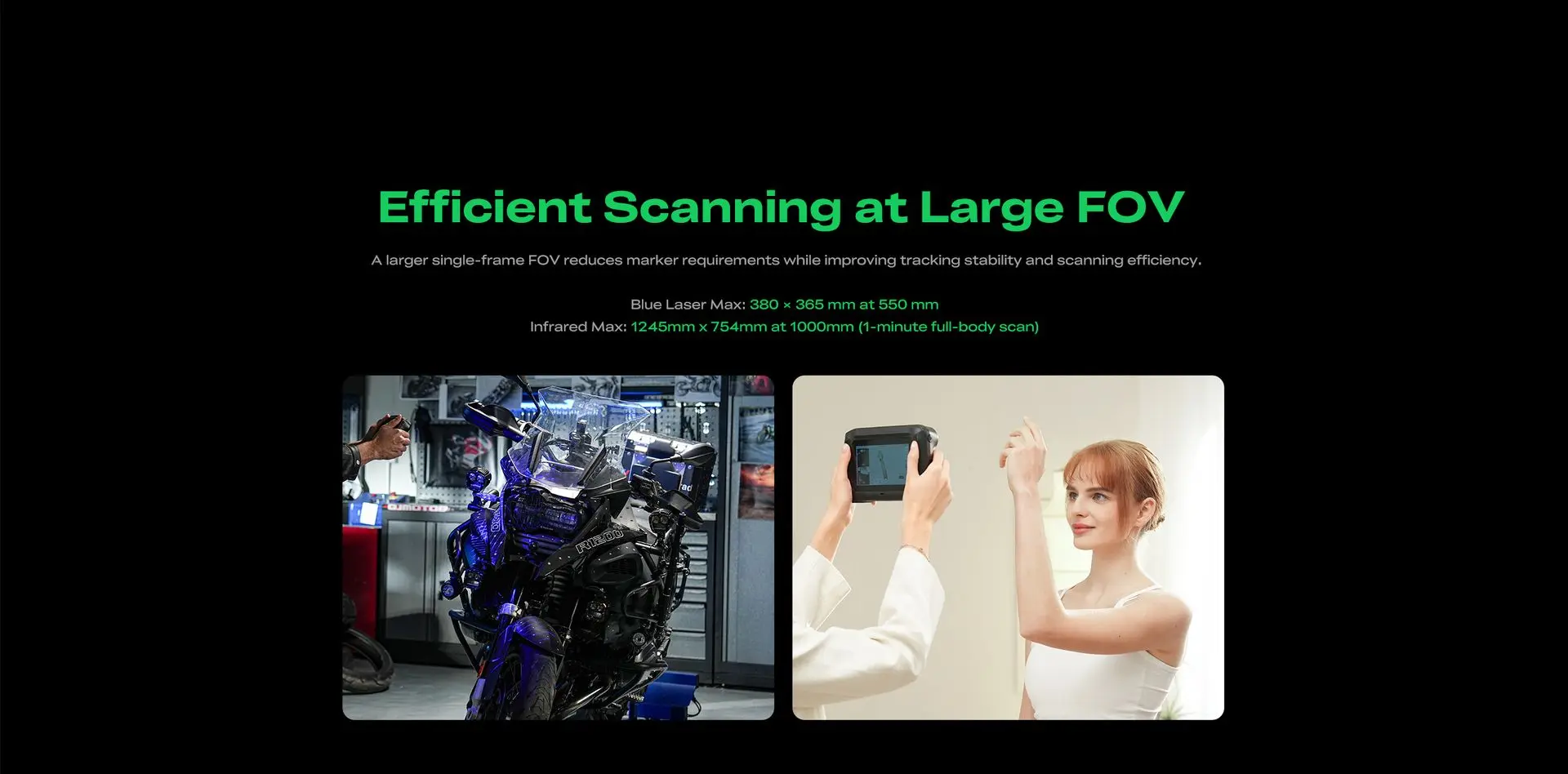 Creality Sermoon P1 3D Scanner with Blue Laser