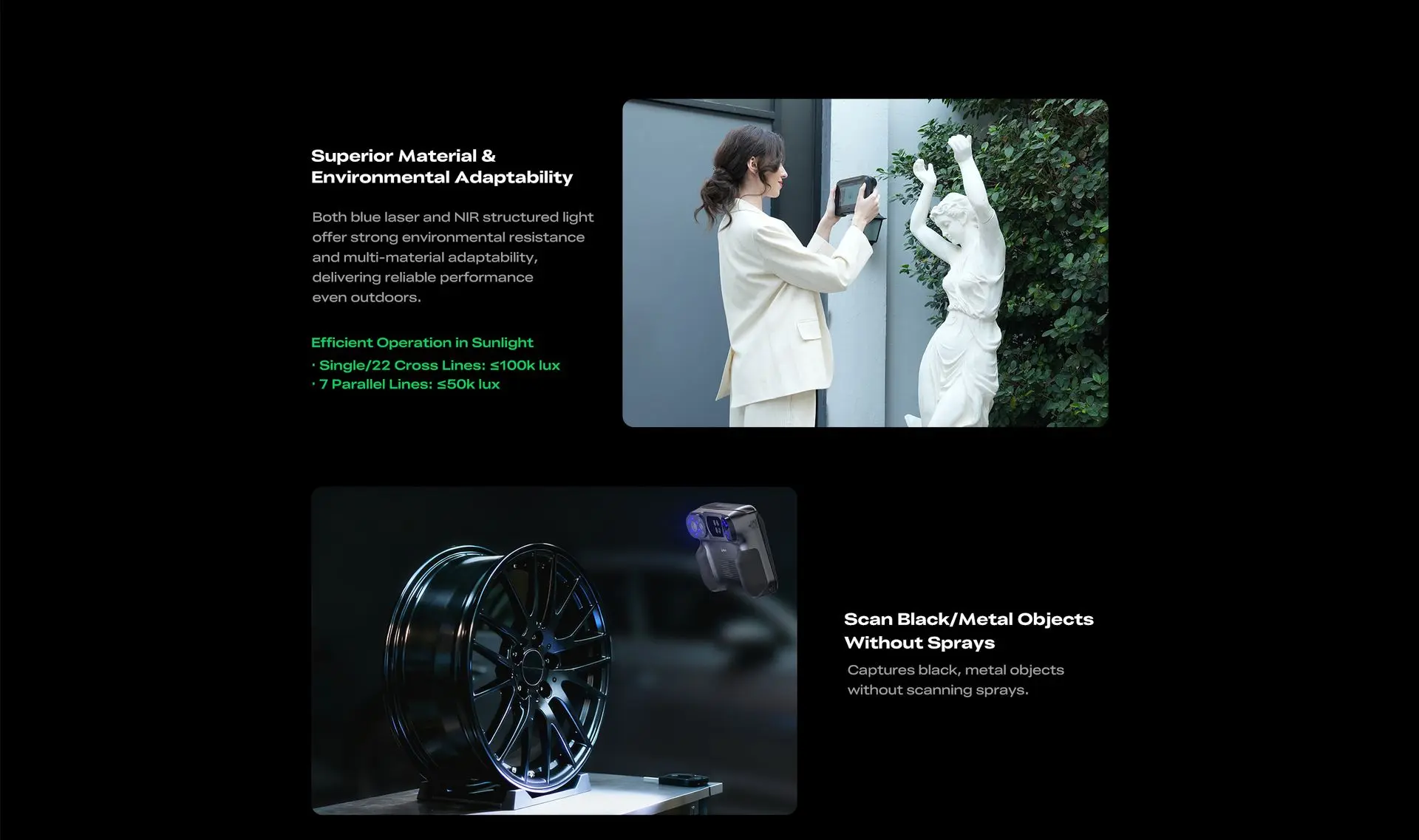 Creality Sermoon P1 3D Scanner with Blue Laser