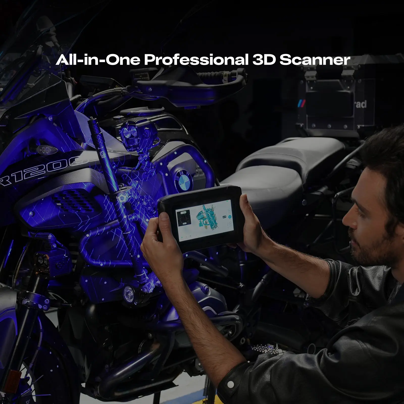 Creality Sermoon P1 3D Scanner with Blue Laser