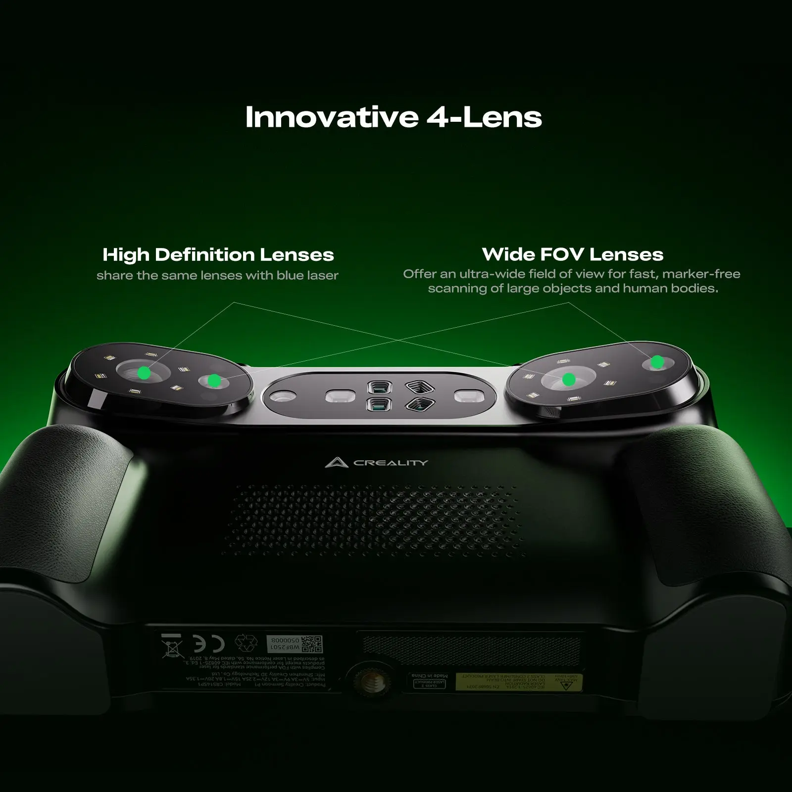 Creality Sermoon P1 3D Scanner with Blue Laser