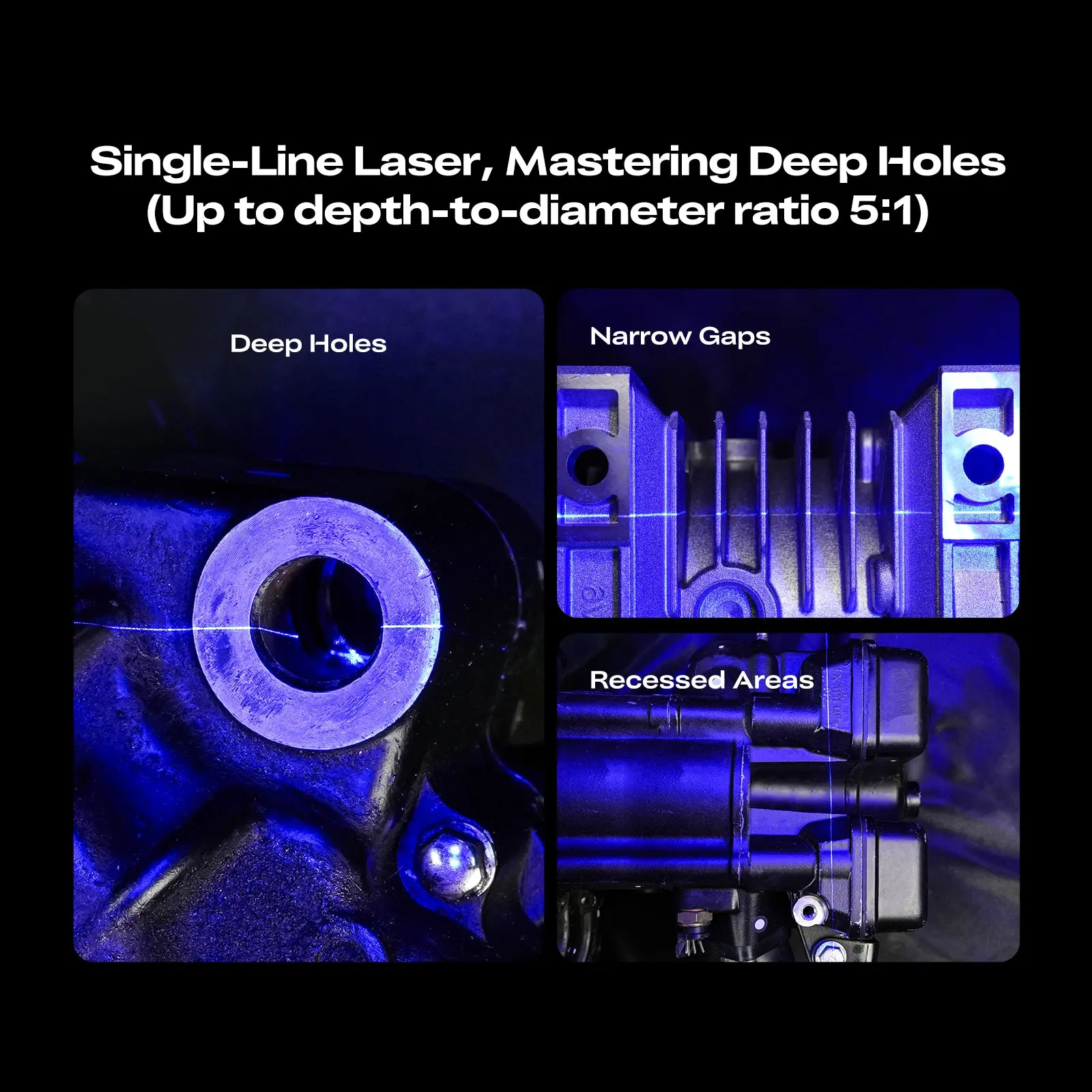 Creality Sermoon P1 3D Scanner with Blue Laser