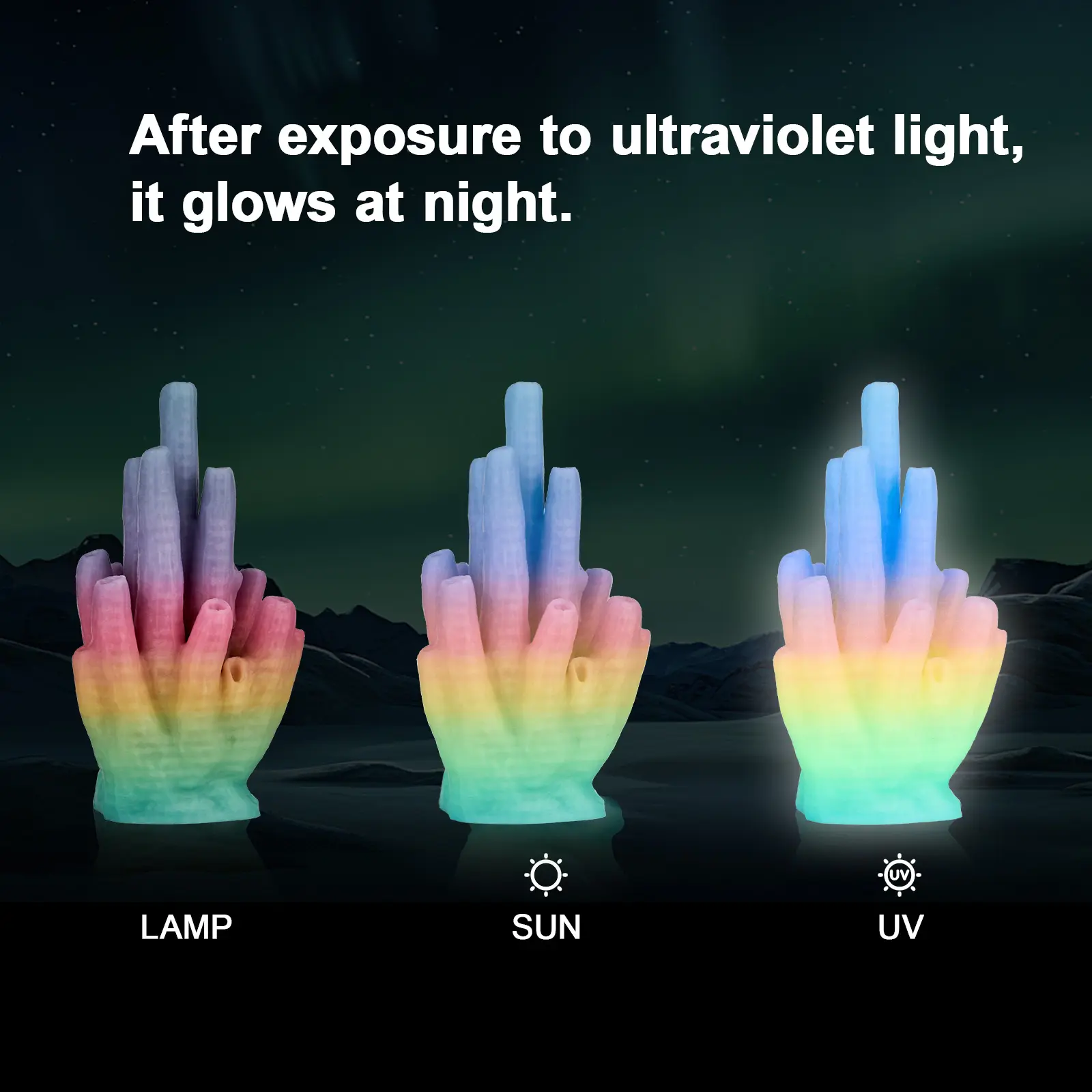 3D PRINTING PLA FILAMENT GLOW IN DARK