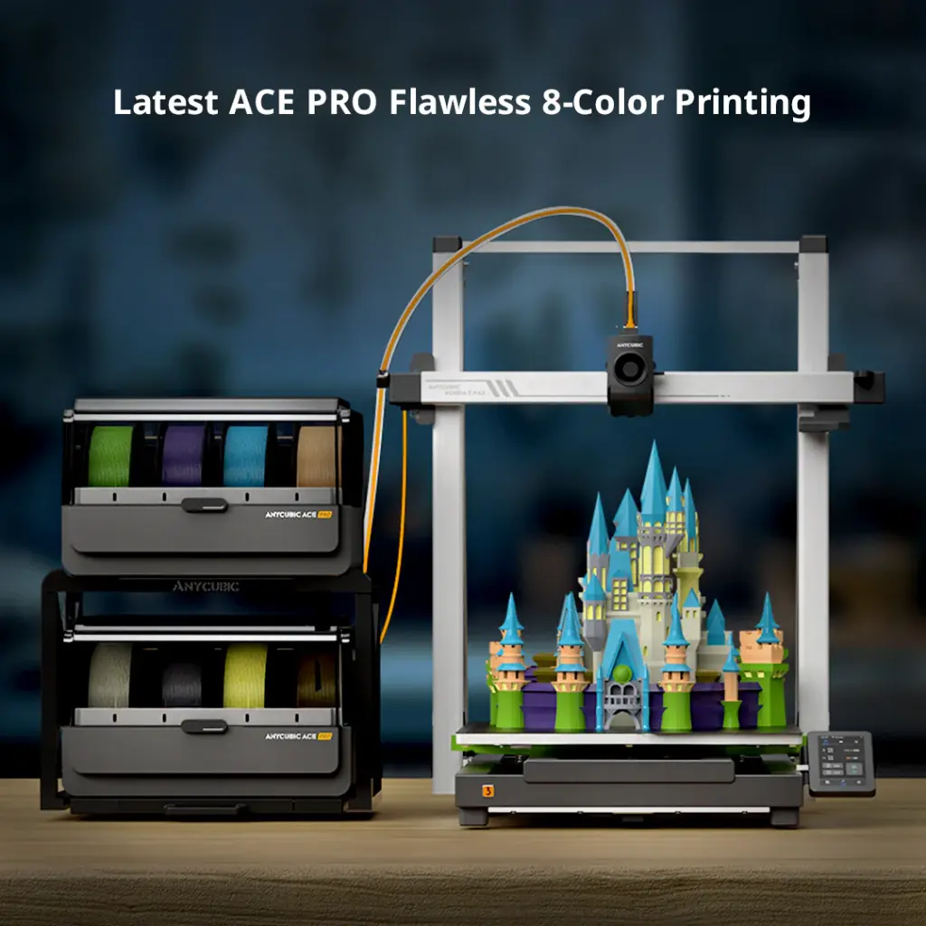 Anycubic Kobra 3 Max Combo Multi Color 3D Printer in Pakistan