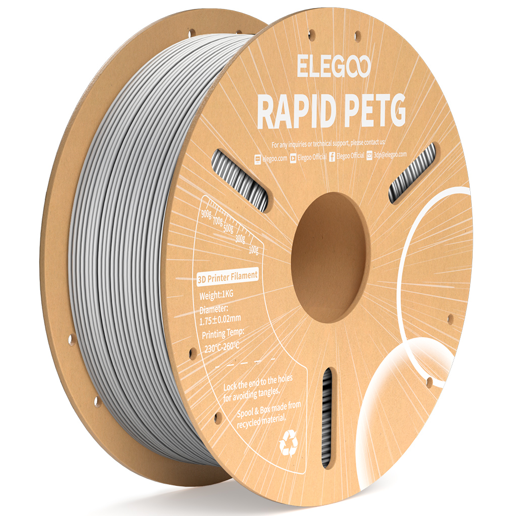 Elegoo RAPID PETG Filament 1.75mm Colored 1KG