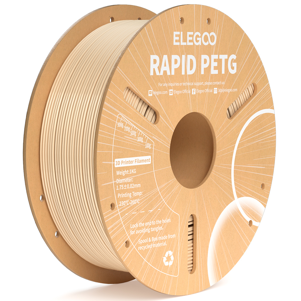 Elegoo RAPID PETG Filament 1.75mm Colored 1KG