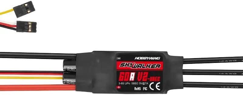 Hobbywing Skywalker 60A V2 ESC Electric Speed Controller