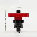 Anycubic kobra 3 combo hardened steel extruder gears-017.webp