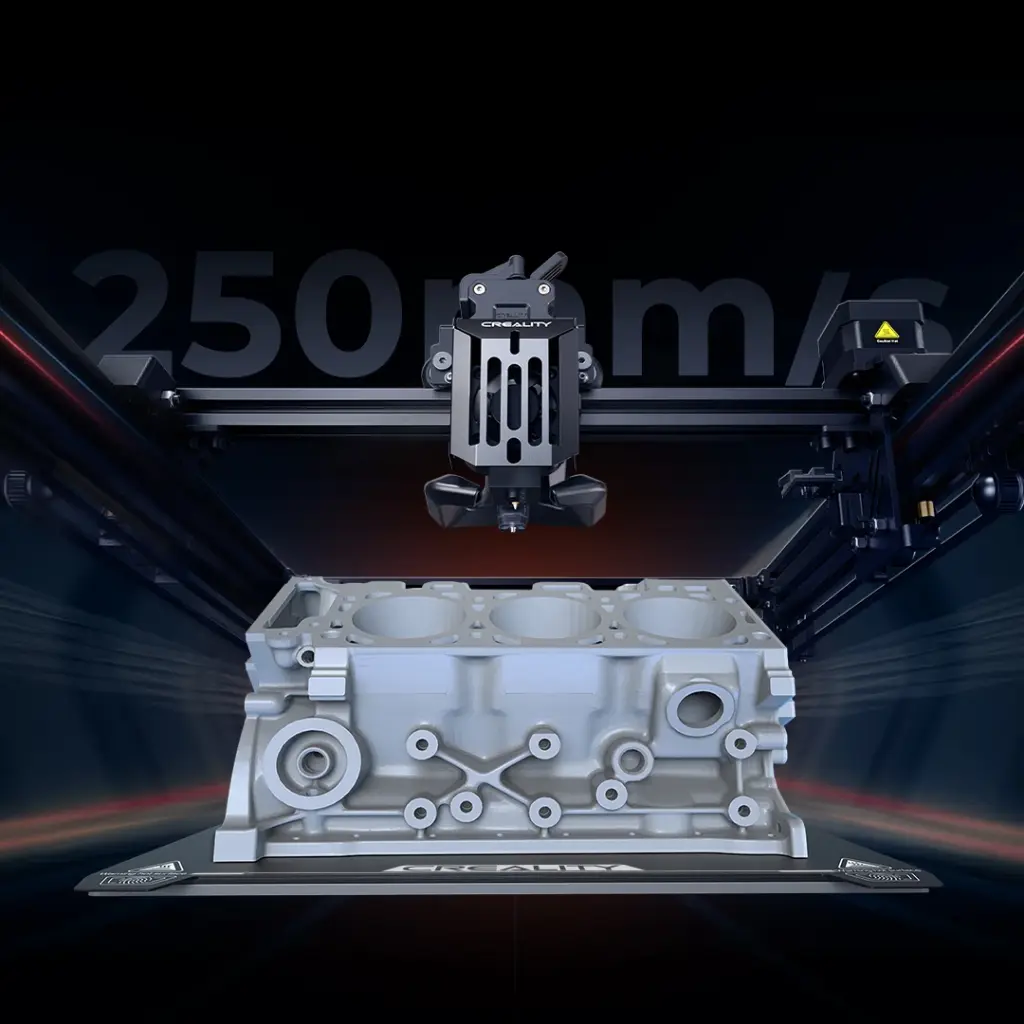 Creality Ender 5 S1 Hotend Kit, 0.4mm Nozzles Copper Throat Tube for 3D Printer (6).webp