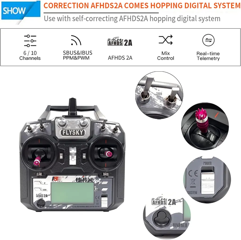 FLYSKY FS-i6X 10CH 2.4GHz RC Transmitter Controller-124.webp