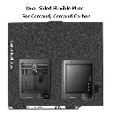 Double-Sided Black PEI Build Plate for Elegoo Centauri Carbon, Textured PEI Plate Print Bed Platform Spring Steel Flexible Sheet for Centauri CarbonCentauri, 260X271MM (6).webp