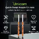 Original K2 Combo Hotend Nozzles, Extruder Replacement Nozzles Kit.webp