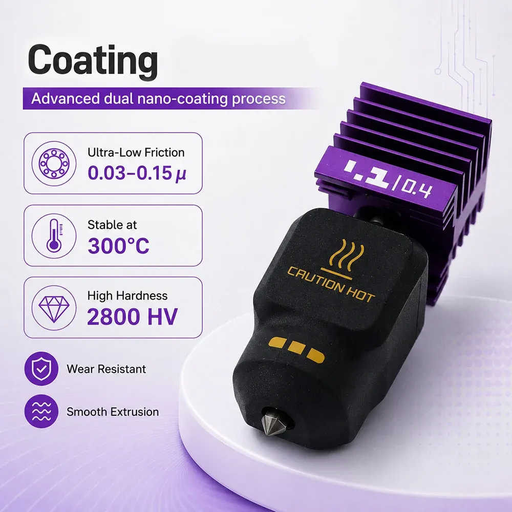 Coating Hotend for Bambu Lab X2D P2S H2S A1 Series in Pakistan (9).webp