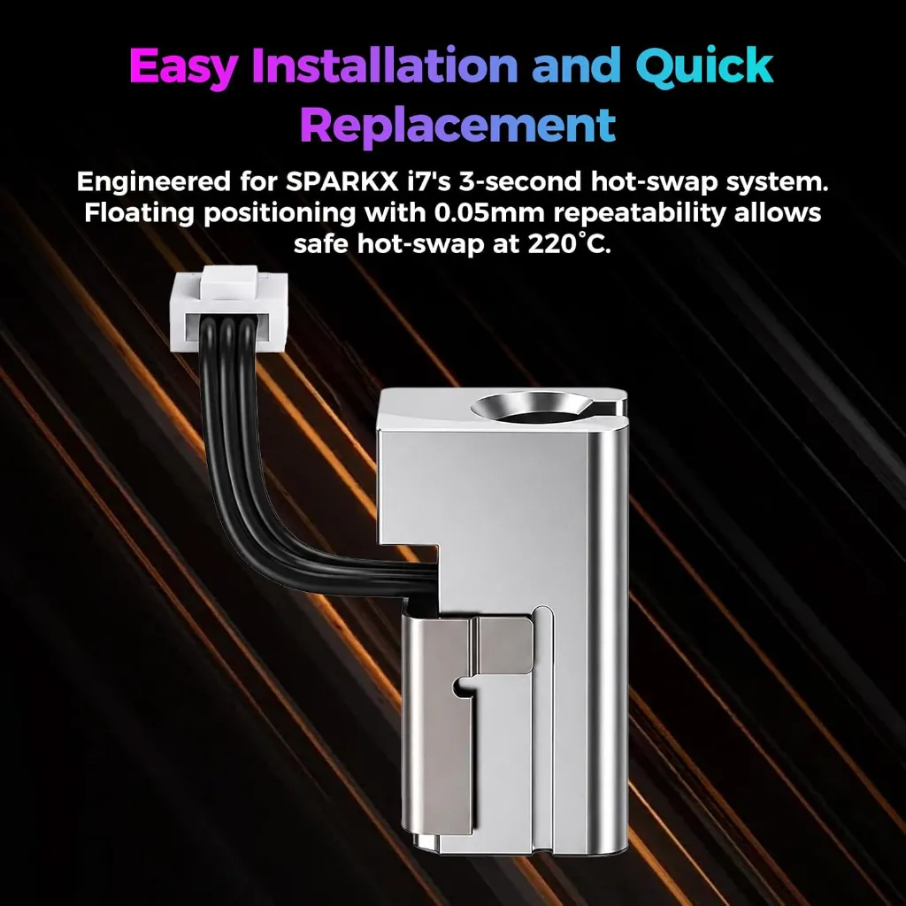 Creality Spark XI7 Hotend heating assembly (3).webp
