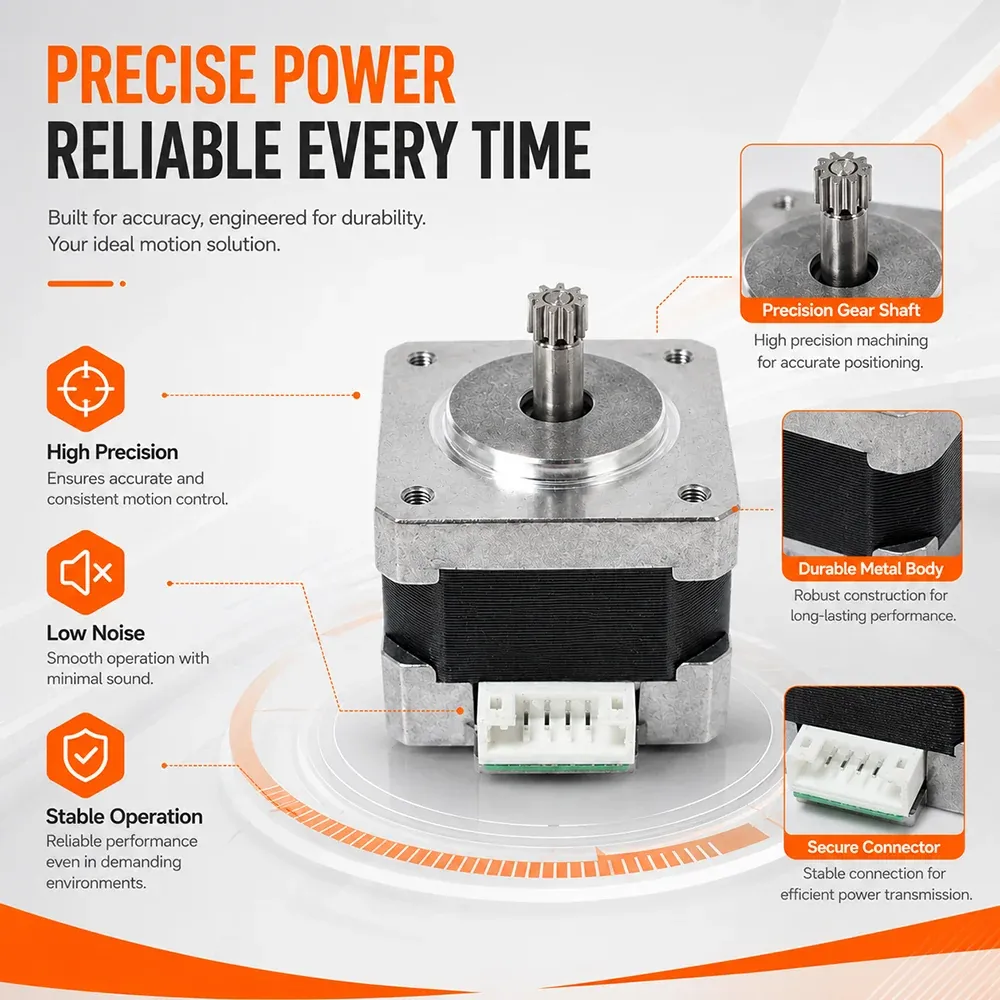Anycubic kobra s1 extruder motor (8).webp