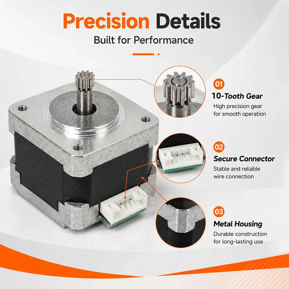 Anycubic kobra s1 extruder motor (3).webp