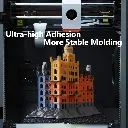 Gold PEI Double Sided Building Plate for Anycubic Kobra S1 Structured PEI Printing Platform Spring (3).webp