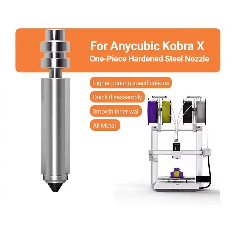 For Anycubic Kobra X 0.2 0.4 0.6 0.8mm Hotend Nozzles 3D Printer Extruder Nozzle (2).webp