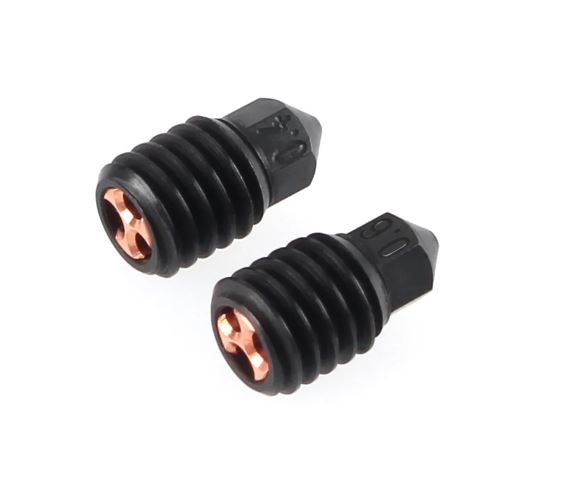 [CHT-BL-0.4MM] Bambu Lab X1 CHT Hardened Steel High Flow Extruder Nozzles (0.4mm)