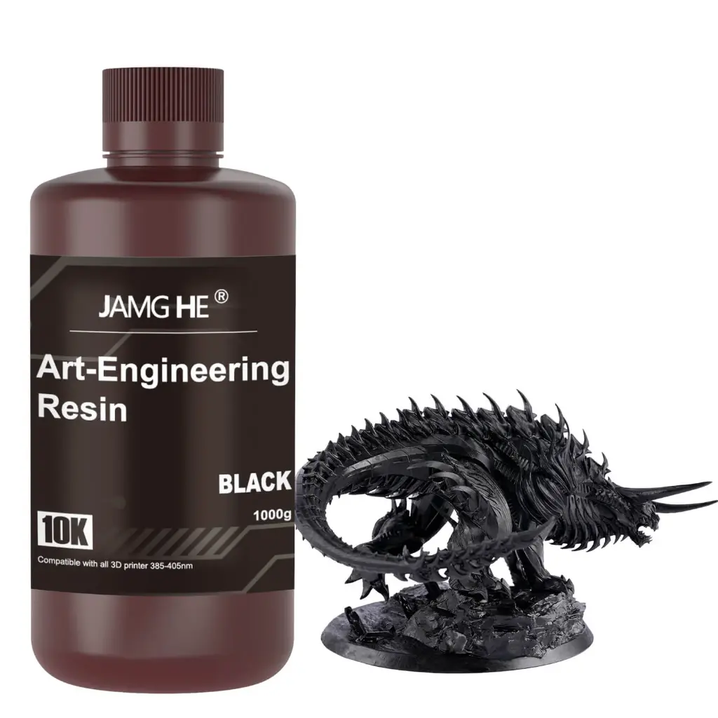 Jamg HE Art Engineering High Toughness ABS-Like 3D Printer Resin (Black)