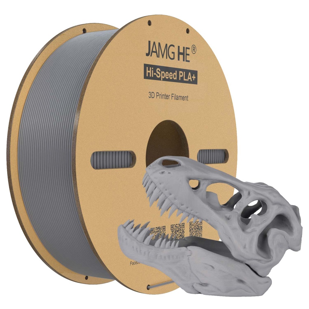 JAMG HE High Speed PLA+ 1.75mm 3D Printer Filament 1kg/Roll (Almond)