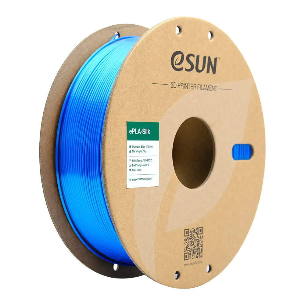 eSUN Silk PLA Filament in Pakistan (Silk Blue)