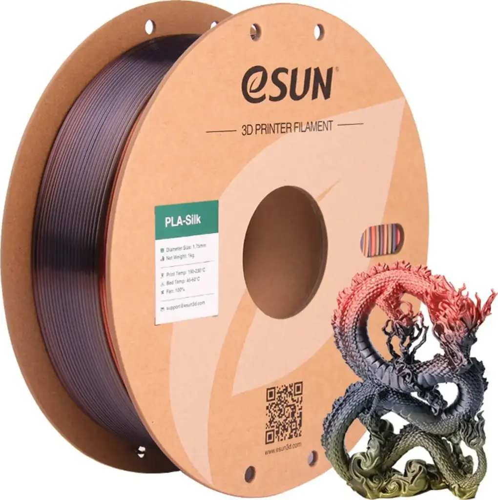 eSUN PLA Silk Rainbow Filament