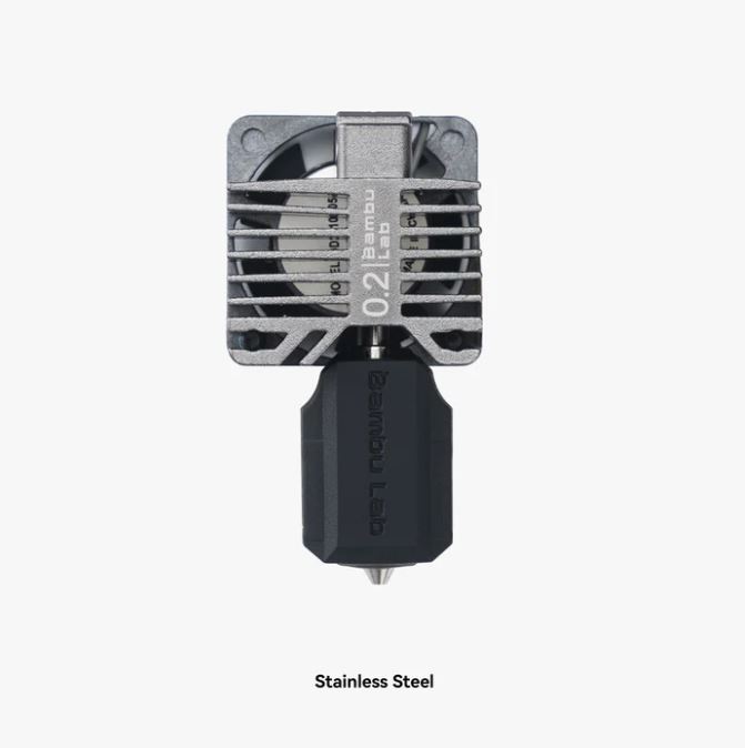 [FAH016] Bambu Lab X1E Complete Hotend Assembly in Pakistan (0.2mm Stainless Steel)
