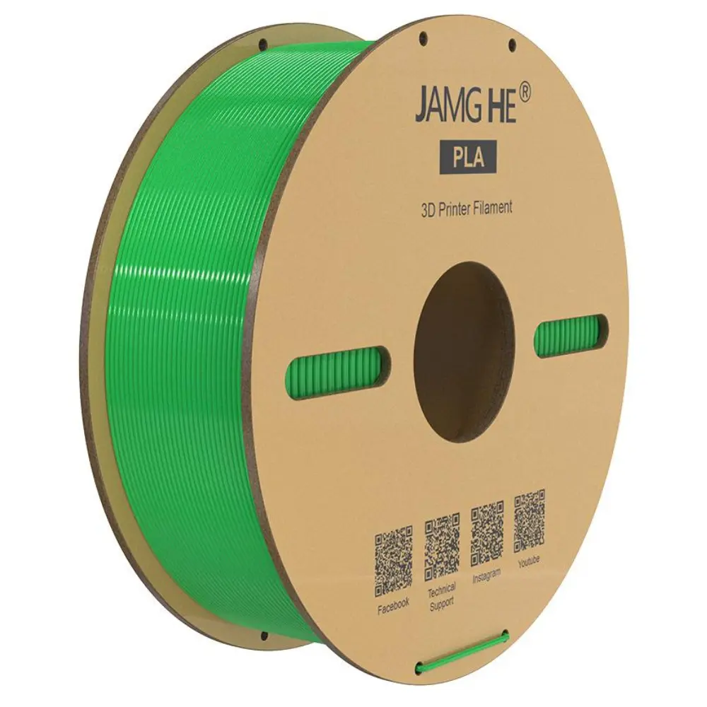 [JH-PLA-0.2] JAMG HE PLA 3D Printer Filament 1.75mm 200 Gram Roll (Black)