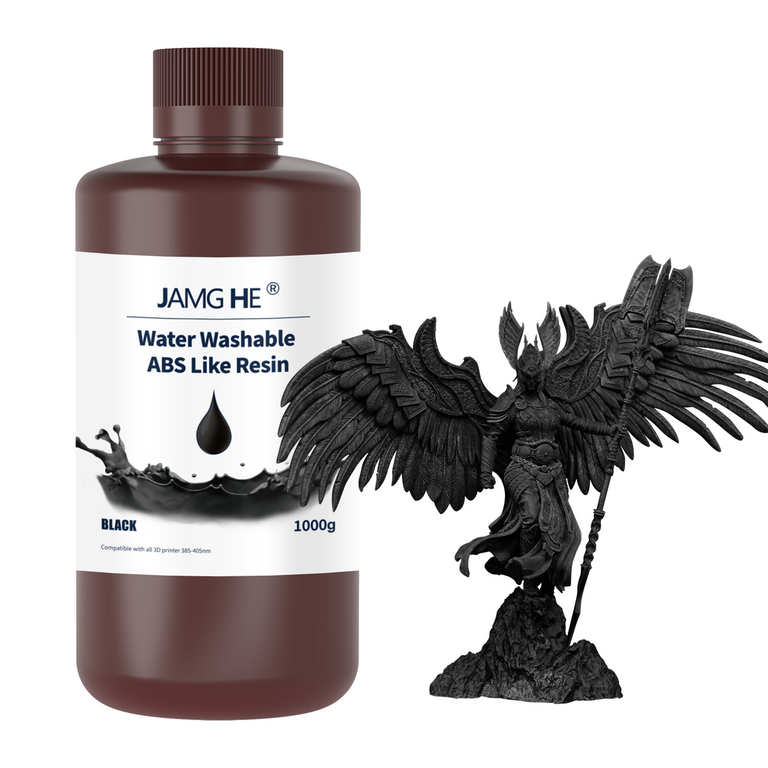 JAMG HE Water Washable ABS Like Resin (Black)