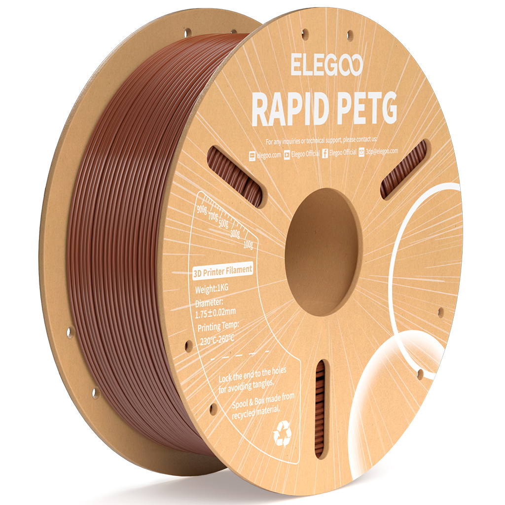 Elegoo RAPID PETG Filament in Pakistan (Brown)