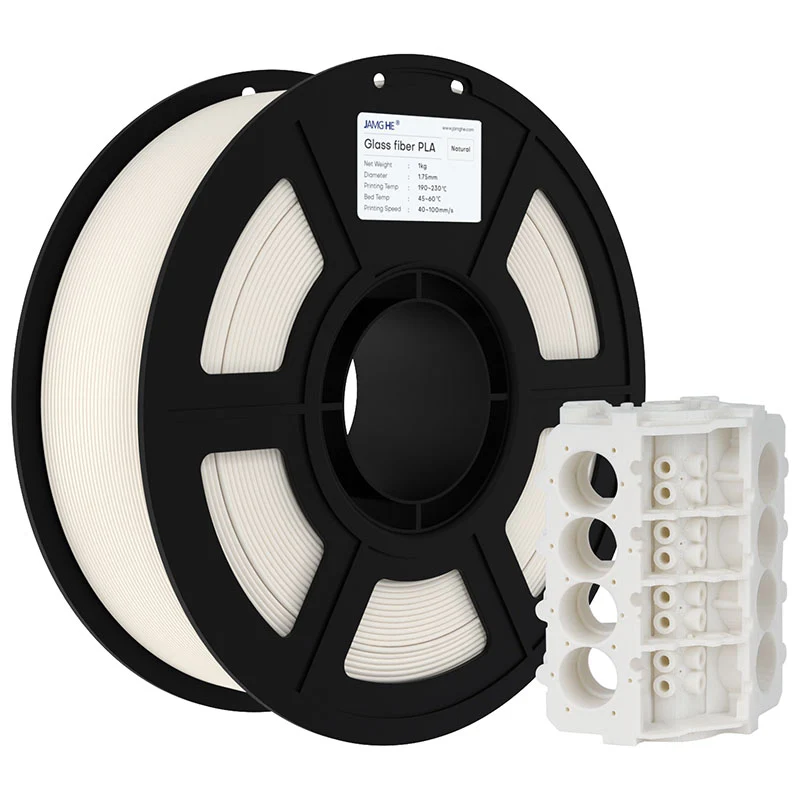 [GF-PLA175] PLA-GF Glass Fiber Reinforced PLA Filament-JAMG HE