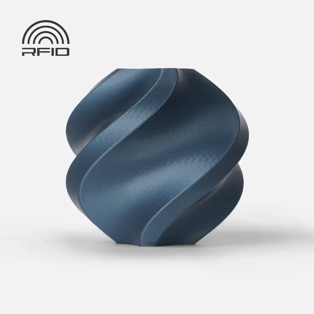 [13600] Bambu Lab PLA Metal with Spool (1.75mm, 1kg) (Cobalt Blue Metallic)