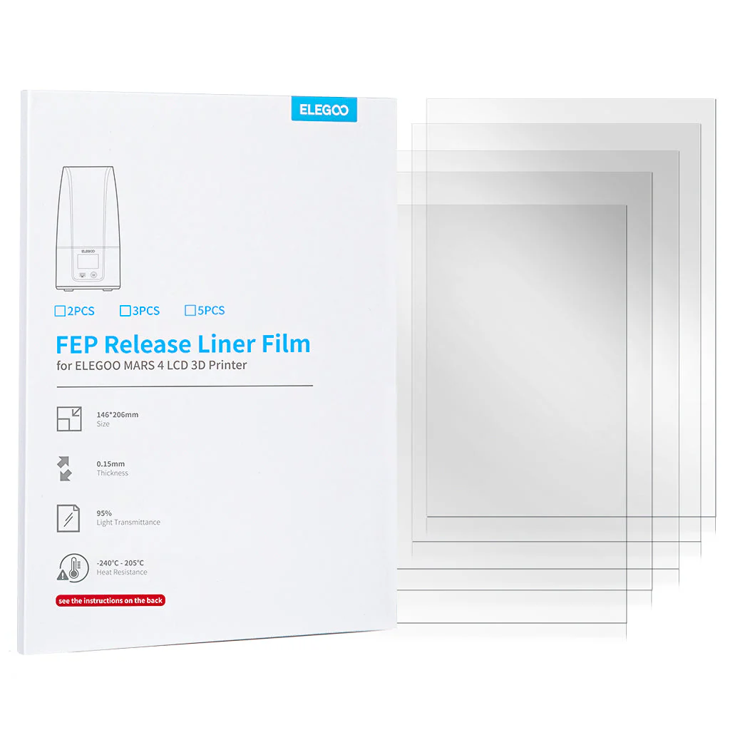 FEP Film for Elegoo Mars 4/Mars 5/Mars 5 Ultra