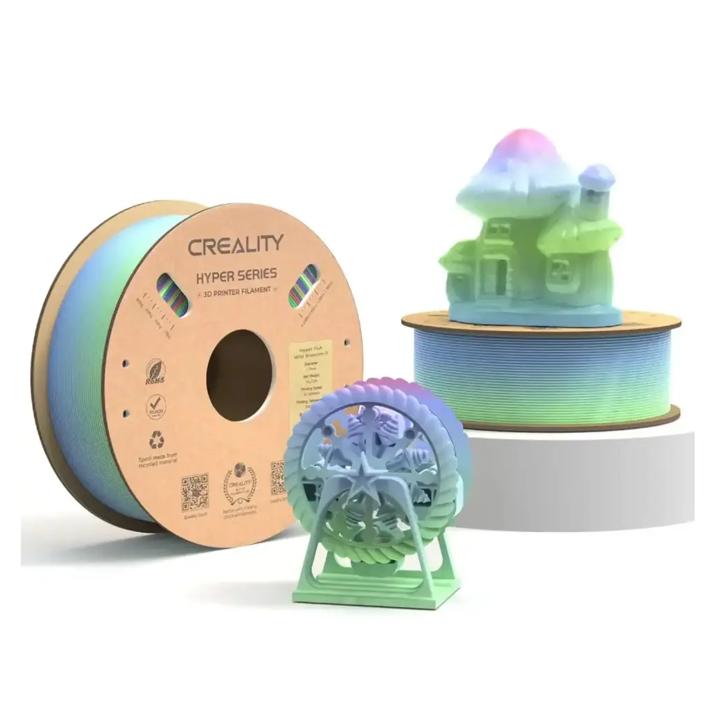 Hyper PLA Rainbow 1.75mm 3D Printing Filament 1kg